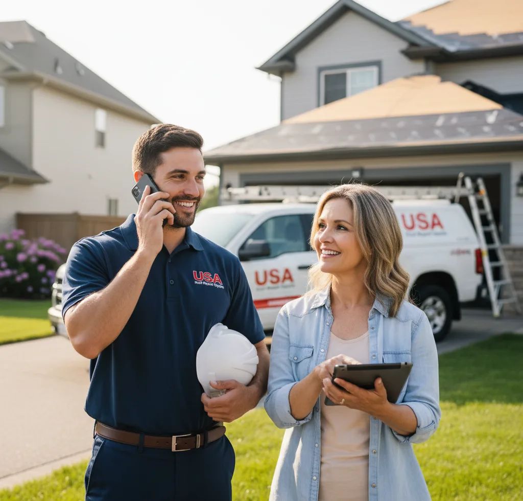 USA Roof Repair Experts customer support in Sonoma